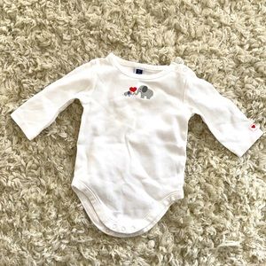Janie and Jack long sleeve onesie